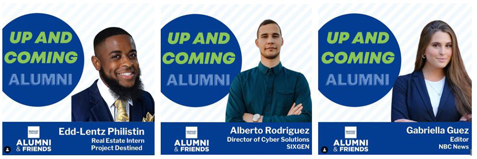 Up and Coming Alumni